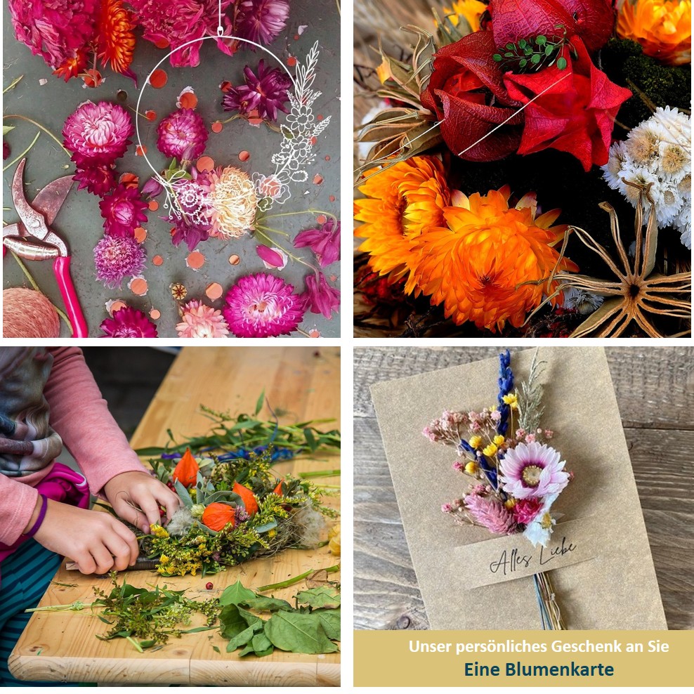 DIY Blumenkranz Überlingen